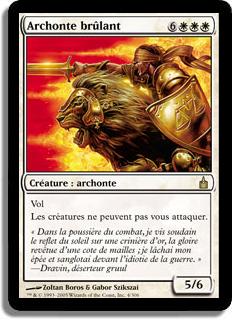 Archonte brûlant - Ravnica: La Cité des Guildes