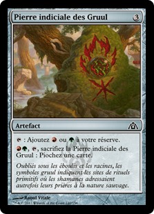 Pierre indiciale des Gruul - Le labyrinthe du dragon
