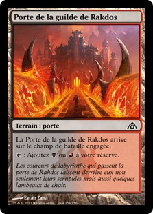 Porte de la guilde de Rakdos - Le labyrinthe du dragon