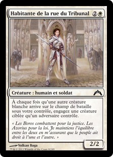 Habitante de la rue du Tribunal - Insurrection