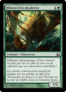 Rhinocéros dosderoc - Retour sur Ravnica