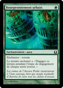 Bourgeonnement urbain - Retour sur Ravnica