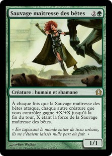 Sauvage maîtresse des bêtes - Retour sur Ravnica