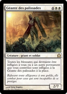 Géante des palissades - Retour sur Ravnica