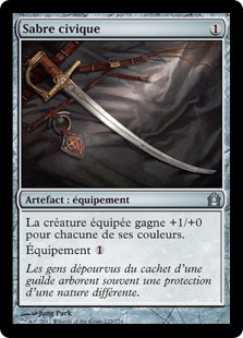 Sabre civique - Retour sur Ravnica