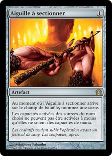 Aiguille à sectionner - Retour sur Ravnica