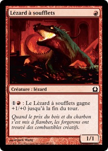 Lézard à soufflets - Retour sur Ravnica