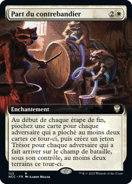 Part du contrebandier - Les rues de la Nouvelle-Capenna Commander
