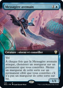 Messagère avemain - Les rues de la Nouvelle-Capenna Commander