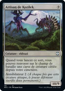 Artisan de Kozilek - Les rues de la Nouvelle-Capenna Commander