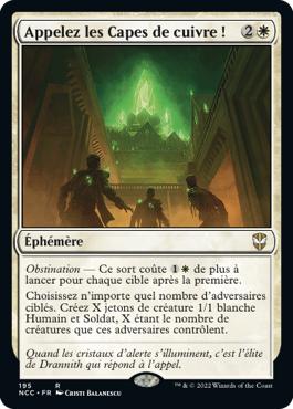 Appelez les Capes de cuivre ! - Les rues de la Nouvelle-Capenna Commander