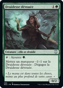 Druidesse dévouée - Les rues de la Nouvelle-Capenna Commander