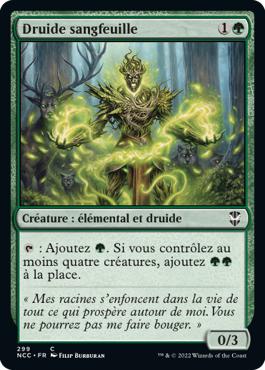 Druide sangfeuille - Les rues de la Nouvelle-Capenna Commander