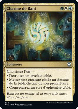 Charme de Bant - Les rues de la Nouvelle-Capenna Commander