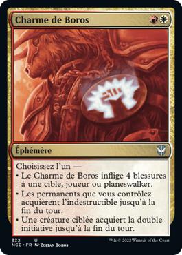 Charme de Boros - Les rues de la Nouvelle-Capenna Commander