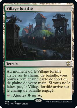 Village fortifié - Les rues de la Nouvelle-Capenna Commander