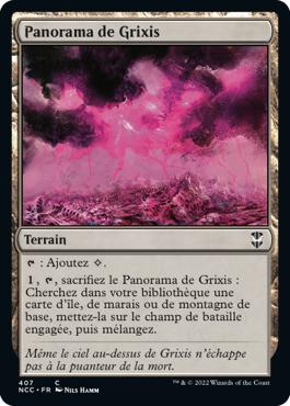 Panorama de Grixis - Les rues de la Nouvelle-Capenna Commander