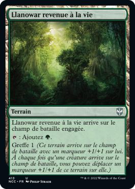 Llanowar revenue à la vie - Les rues de la Nouvelle-Capenna Commander