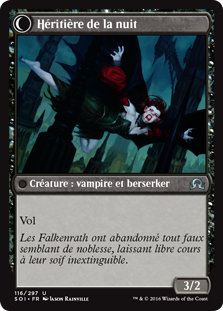 Héritière de la nuit - Ténèbres sur Innistrad