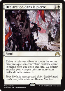 Déclaration dans la pierre - Ténèbres sur Innistrad