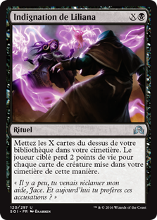 Indignation de Liliana - Ténèbres sur Innistrad