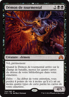 Démon de tourmental - Ténèbres sur Innistrad