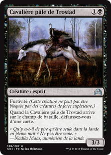 Cavalière pâle de Trostad - Ténèbres sur Innistrad