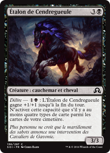 Étalon de Cendregueule - Ténèbres sur Innistrad