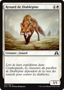 Renard de Diablépine - Ténèbres sur Innistrad