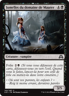 Jumelles du domaine de Maurer - Ténèbres sur Innistrad