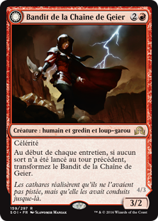 Bandit de la Chaîne de Geier -> Alpha de la meute Vildin - Ténèbres sur Innistrad