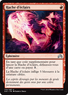 Hache d'éclairs - Ténèbres sur Innistrad