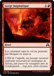 Gorge magmatique - Ténèbres sur Innistrad