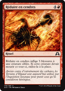 Réduire en cendres - Ténèbres sur Innistrad