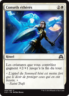 Conseils éthérés - Ténèbres sur Innistrad