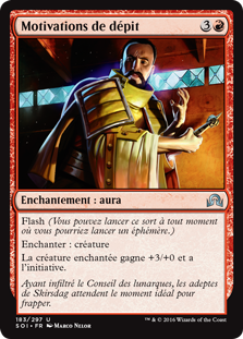 Motivations de dépit - Ténèbres sur Innistrad