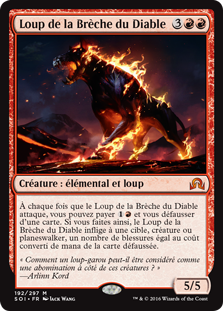 Loup de la Brèche du Diable - Ténèbres sur Innistrad