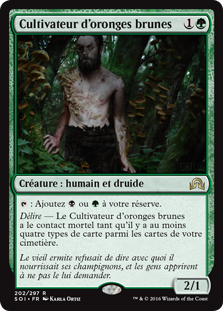 Cultivateur d'oronges brunes - Ténèbres sur Innistrad