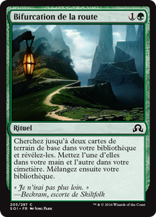 Bifurcation de la route - Ténèbres sur Innistrad