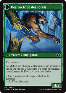 Destructrice des forêts - Ténèbres sur Innistrad