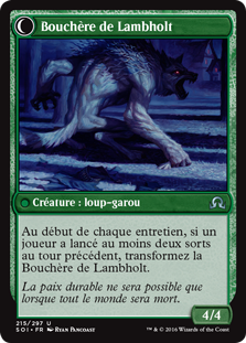 Bouchère de Lambholt - Ténèbres sur Innistrad