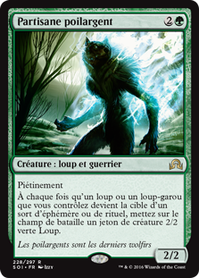 Partisane poilargent - Ténèbres sur Innistrad