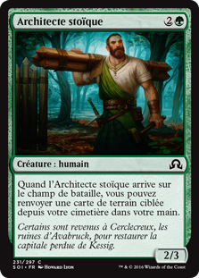 Architecte stoïque - Ténèbres sur Innistrad