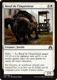 Bœuf de l'inquisiteur - Ténèbres sur Innistrad