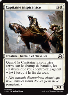 Capitaine inspiratrice - Ténèbres sur Innistrad