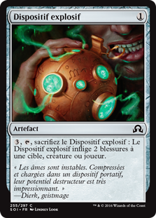 Dispositif explosif - Ténèbres sur Innistrad