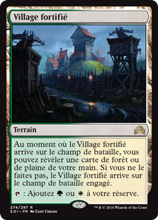 Village fortifié - Ténèbres sur Innistrad