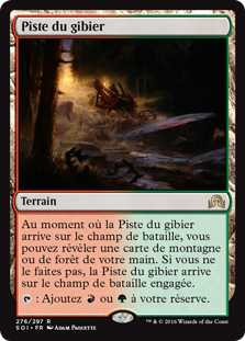 Piste du gibier - Ténèbres sur Innistrad