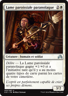 Lame paroissiale paranoïaque - Ténèbres sur Innistrad