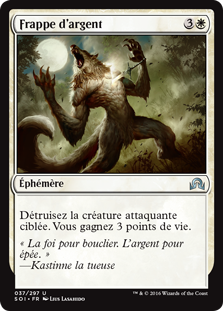 Frappe d'argent - Ténèbres sur Innistrad